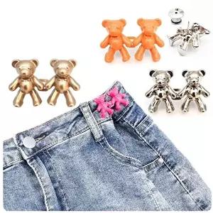 고품질 줄이기 곰돌이 간편수선 셀프수선 허리줄임단추 수선 바지수선 옷수선 수선단추 셀프수선 WFIV1J5