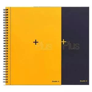 더블에이 DL271394 플러스좌철노트 B5(노랑)