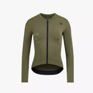 [스파이더]여성 사이클 더턴 그래픽 긴팔 저지 SPJFCNFT551WOLV 709585