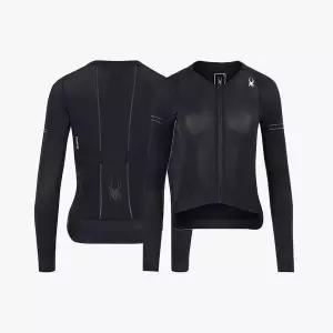 [스파이더]여성 사이클 프로웹 긴팔 저지 SPJPCNFT551WBLK 709539