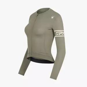 [스파이더]여성 사이클 슬리브 그래픽 긴팔 저지 TIER-0 SPKPCNFT551WOLV 709597