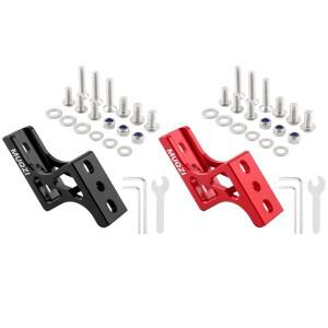 프론트 캐리어 마운트 어댑터 라이저 알루미늄 합금 접이식 자전거 가방 브롬톤 DAHON 용 높이 상승 홀더