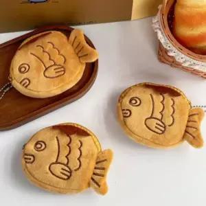 붕어빵 인형 동전 지갑 파우치 키링 키홀더 열쇠고리