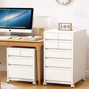 책상밑서랍장 안방서랍장 높은 바퀴 달린 침실 수납장 낮은 아이방 소형 미니 폭좁은 밑