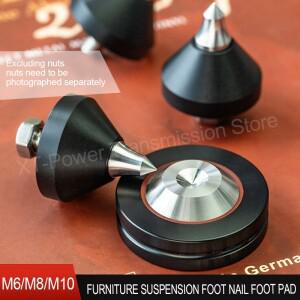 M6 M8 M10 316 스테인리스 스피커 앰프 랙 스탠드 아이솔레이션 댐핑 풋 패드 네일 쇼크 스파이크 가구 미