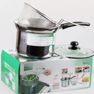 가정용 미니 튀김기 1인용 핫도그 테팔 냄비 푸드트럭