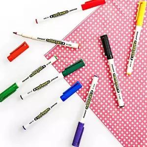 네임펜중간글씨용 063MLB98 12색세트 문구류 펠트교구