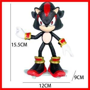 핫 애니메이션 캐릭터 슈퍼 소닉 마우스 플라잉 마우스 PVC 피규어 샤타너 크루즈 애니메이션 인형 트렌디