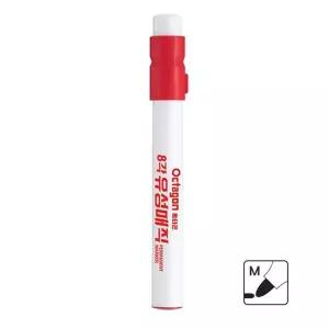 빨강색 240OTZ16 유성매직 12개입 옥타곤 1다스 8각 굵은둥근닙