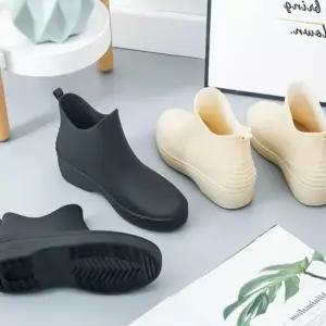 여성 장화 발목 미들 레인부츠 신고용 숏레인부츠 성인장화 패션레인부츠 여자장화