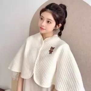여성 사무실 거실 어깨 보호 캐이프 면케이프 산후조리용케이프 숄케이프 망토케이프