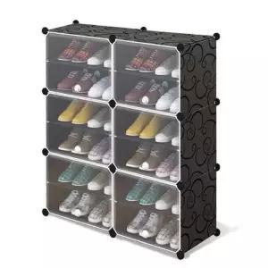 보관함 현관 큐브 2열6단 신발정리대 조립식 신발장 WFLX7H9