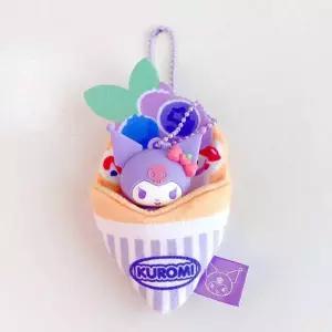 산리오 314OZX68 크레페 키링-쿠로미