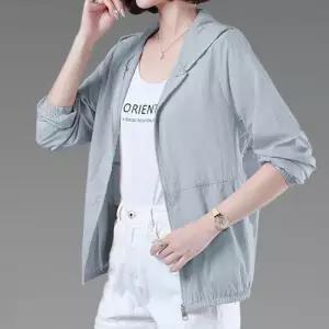 [라일리여성의류] Rly 여성 후드자켓 여름 바람막이 경량 골프 시스루