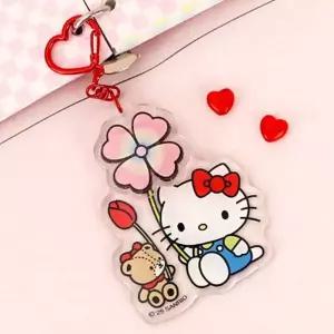 헬로키티 906ACC51 클로버 스피너 키링