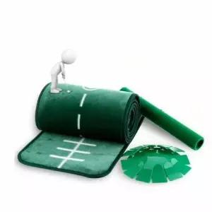 퍼팅 매트 골프 연습장 카페트 25x200