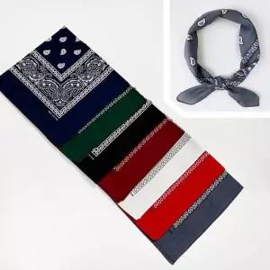 [잇백잇슈] 반다나스카프손수건 패션템 코튼 실용적