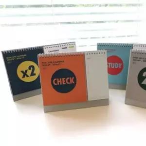 공부다이어리 스터디플래너 탁상용 계획 스케줄러 겨울방학 체크리스트 시험준비 캘린더 2P 학습 공부 듀얼