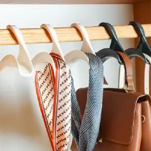 가방걸이 핸드백옷걸이 행거 공간활용 스카프 벨트 거치대