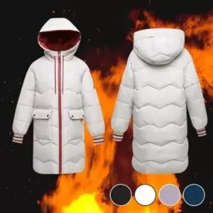 방한 학생롱 겨울 웰론 아우터 커플 잠바 데일리 돕바 롱 패딩