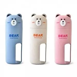 곰돌이 칫솔통 손잡이형 칫솔케이스 양치컵 DD-13091_24383309