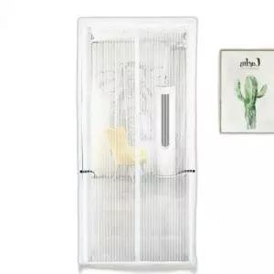 자석 모기장 세로면 방충망 문 틀 현관 90x210cm 90x210cm 자석모기장 현관 방충망 문모기장