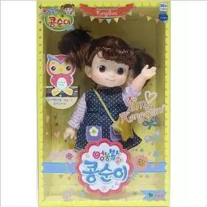 콩순이 아동 엉뚱발랄 인형 유아 냉장고장난감