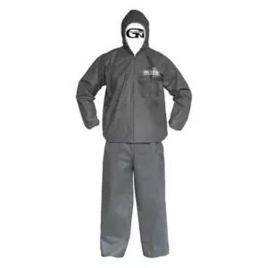 자동차 도장작업 투피스 작업복 XL 그레이 영양사가운 제빵위생복 주방복 실험복 까운