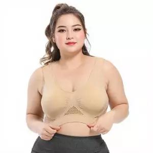 [라일리여성언더웨어] Rly 탄탄한 빅사이즈 헬스 브라탑 안정적 지지 설계