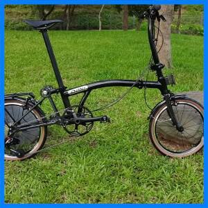 D7 MAX S 핸들바 경량 6.5kg 카본 파이버 접이식 자전거 16인치 7단 C 브레이크 남녀 공용 삼단 접이식 시