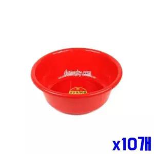 bns 목욕대야 세숫대야 다라 33x13cm x10개 화장실대야