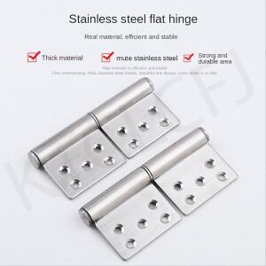 화재 문 경첩 스테인레스 스틸 분리형 플래그 힌지 튜브 잘 나무 철 5 