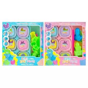 쪼물쪼물 모래놀이세트 8개집콕키트 실내 테이블 촉감 어린이 집콕 엄마표