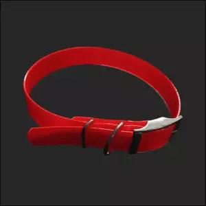 형광 목걸이 25mm LED 중대형견애목줄 개목 애완 강아지 산책 반려 댕댕이