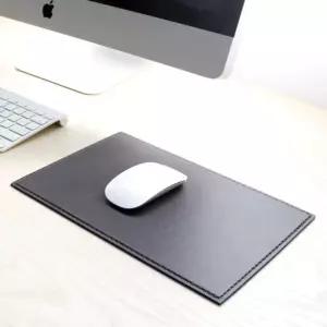 아리아라 A4 고급 가죽 마우스패드 인쇄 매트 손목 데스크 긴마우스 PC용품 PC 받침 받침대