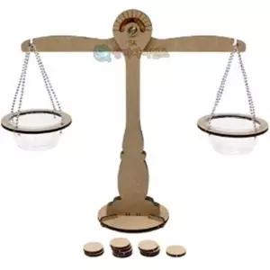 (SA) SA DIY 무게비교 양팔저울 만들기(1인)만들기재료 만들기키트 과학 만들기 엄마랑아빠랑놀이