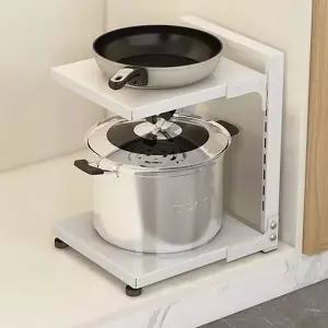 높이조절 후라이팬 정리대