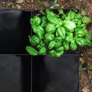 화분 부직포 베란다 4분할 60x60실내 식물 인테리어 소품 정원 꾸미기 장식 디자인