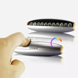 시크릿톡 주차알림판 번호판 개인정보유출보호 자동차핸드폰 메탈 차량 듀얼 전화