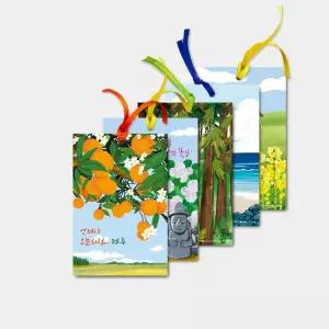 제주향기 사쉐 5종1세트(감귤 유채 바다 사려니숲 수답례선물 탈취제 냄새제거 걸이방향제 공기정화제 송풍