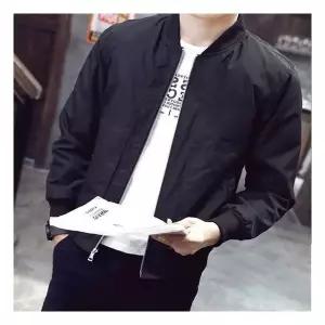 남성 얇은항공점퍼 야구점퍼 블루종 남자아우터 2컬러