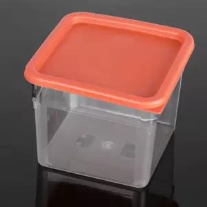 PC 사각저장용기 4쿼트 하부음식4쿼터 보관4쿼터 식자4쿼터 야채4쿼터 4쿼터 업소용4 PC4쿼터 반찬통4쿼터