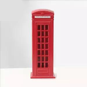 런던 전화부스 저금통 빈티지 엔틱모형미니어쳐장식품 어처 틱품 틱어처 카페소품 인테리어 동전 어쳐