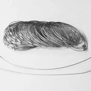 [하프클럽/]와이어고리(은색)백개입 부품 길이12cm x1봉