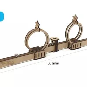 (SA) DIY 가우스 가속 롤러코스터 (연속형)(1인용)조립 어린이과학 공부 선물 유치원 장난감 실험키트 기초