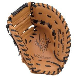 하타케야마 HATAKEYAMA TH SERIES 연식용 퍼스트 미트 1루수용 F1형 12 5인치 일반 우드브라운 TH시리즈 야구 연식구로브 F01WB