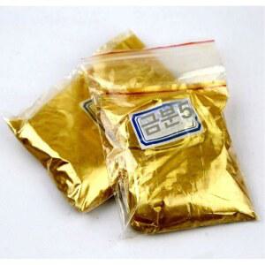 금분 동양화 금색 아크릴 페인트 1.금가루 분말 한국화 공예 50g 1봉- 수성 친환경