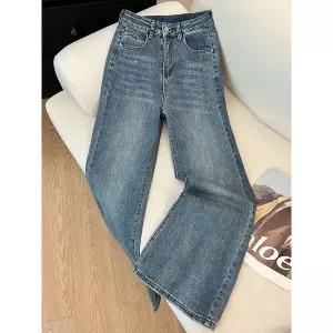 [하프클럽/카라]KARRA 캣워싱스트레이트데님팬츠_A6S0003