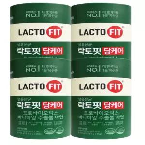 락토핏 당케어2g x 60포 x 4통
