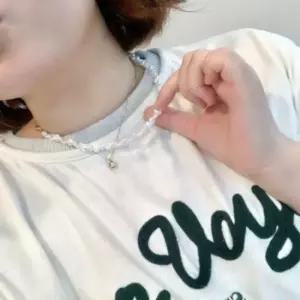 포인트 실버 진주목걸이 기본 데일리 여성 우아한 선 웨딩 브라이덜 오피스룩